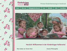 Tablet Screenshot of hollerwind.com